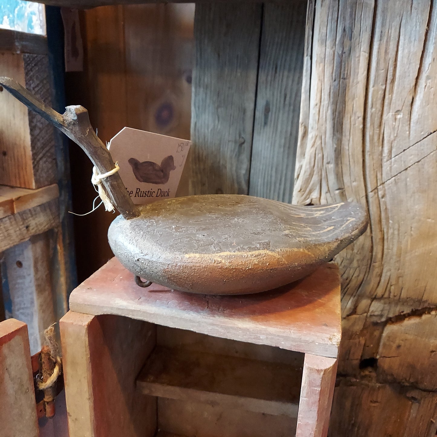 ANTIQUE ROOTHEAD DECOY